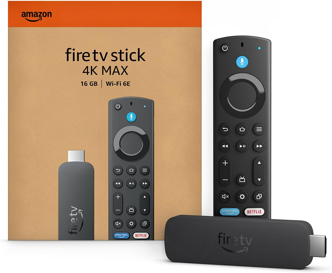 Amazon Fire TV Stick 4K Max with Alexa Voice Remote