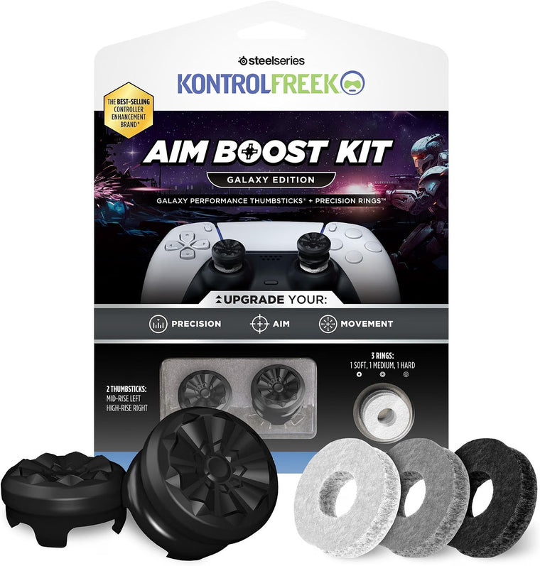 KontrolFreek Aim Boost Kit — Black Galaxy Edition (PlayStation)